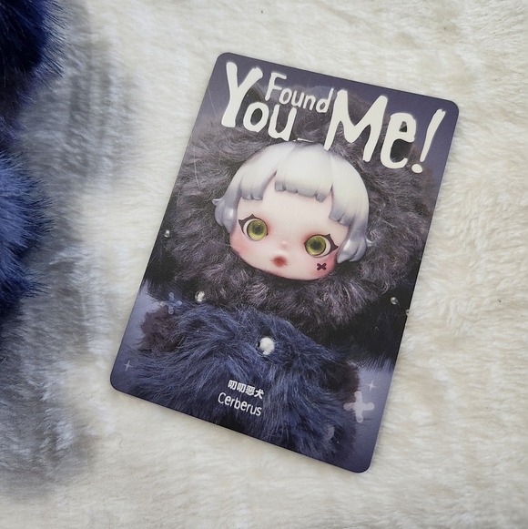 SKULLPANDA You Found Me! Cerberus Plush Pendent ๐ - Picture 2 of 7